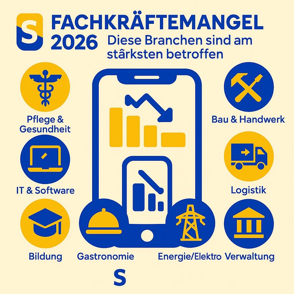 Fachkräftemangel 2026: Diese Branchen sind am stärksten betroffen