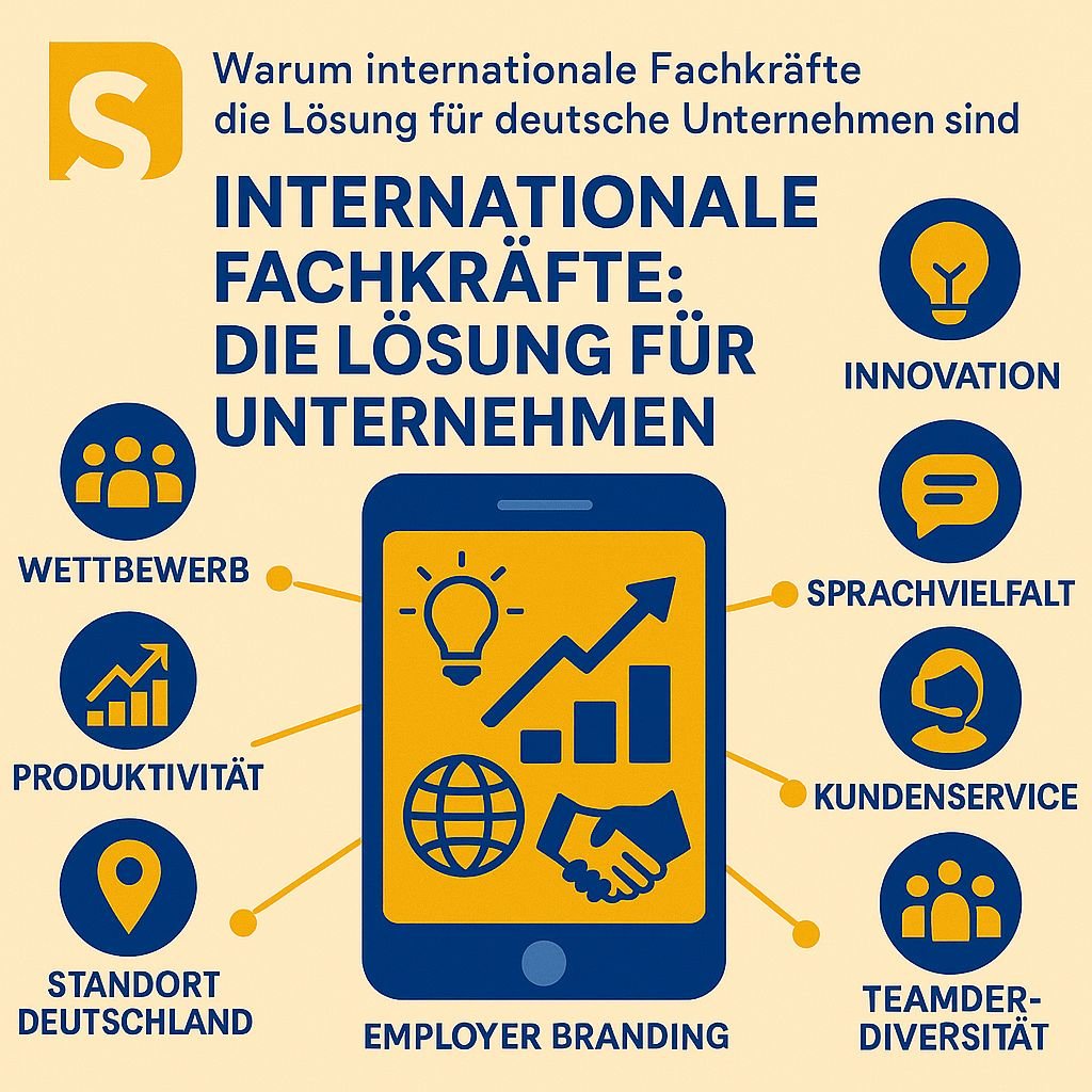 Warum internationale Fachkräfte die Lösung für deutsche Unternehmen sind (2026)