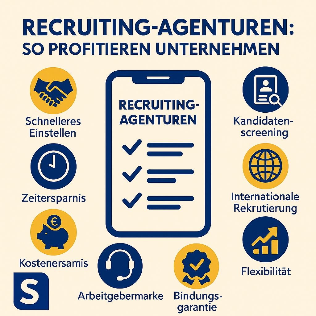 So profitieren Unternehmen von der Zusammenarbeit mit Recruiting-Agenturen