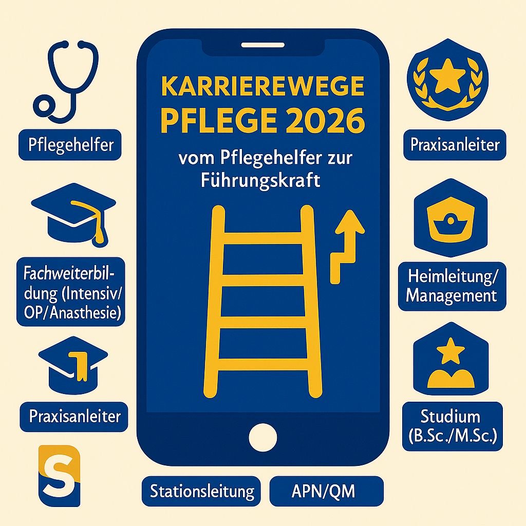 Karrierewege für Pflegekräfte in Deutschland (2026)
